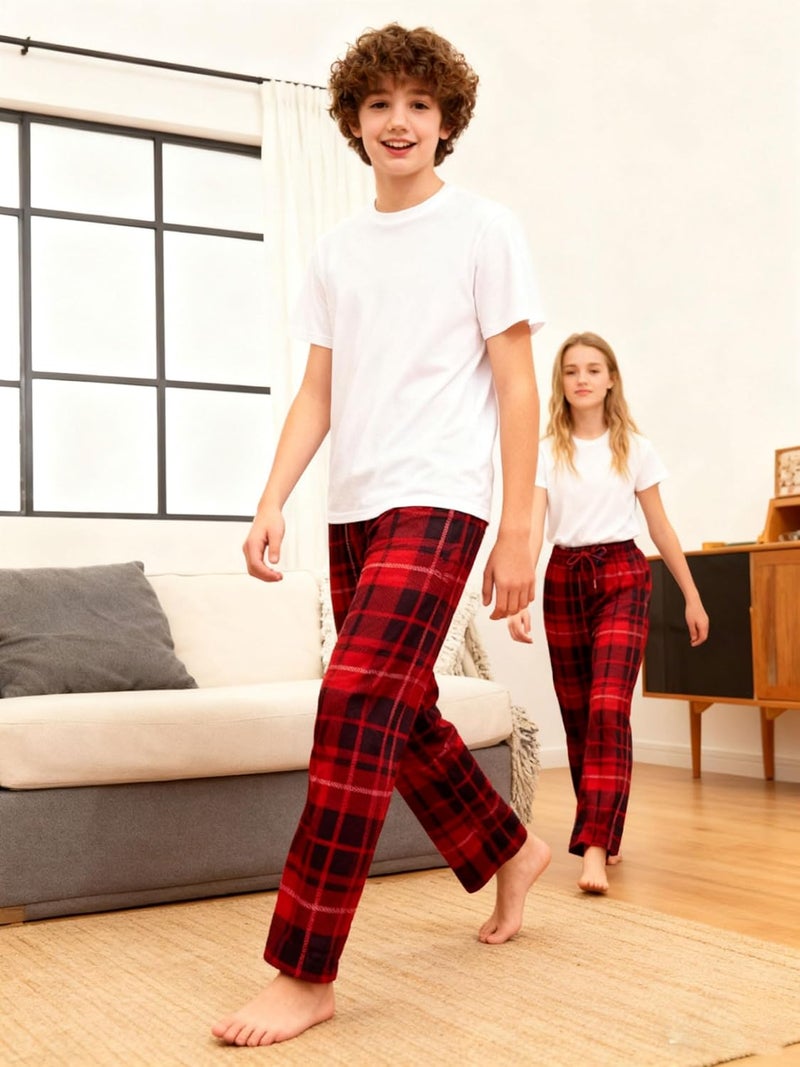 BFUSTYLE Kids Pajama Pants Funny Boys Girls Pyjamas Loose Holiday Bottoms 6-16 Years Pjs Trouser - Image 5